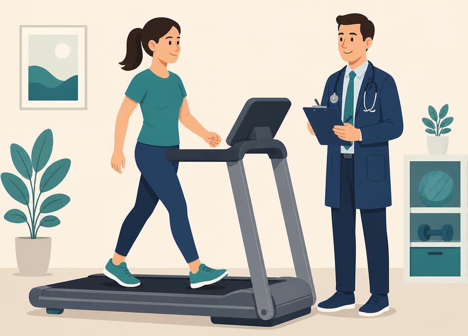 Therapeutic exercise for metabolic health illustration