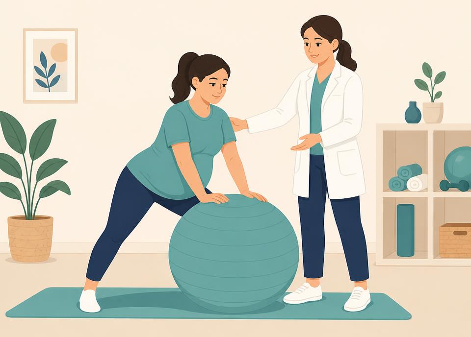 Antenatal & Postnatal Care physiotherapy at RV Physiotherapy, Chennai